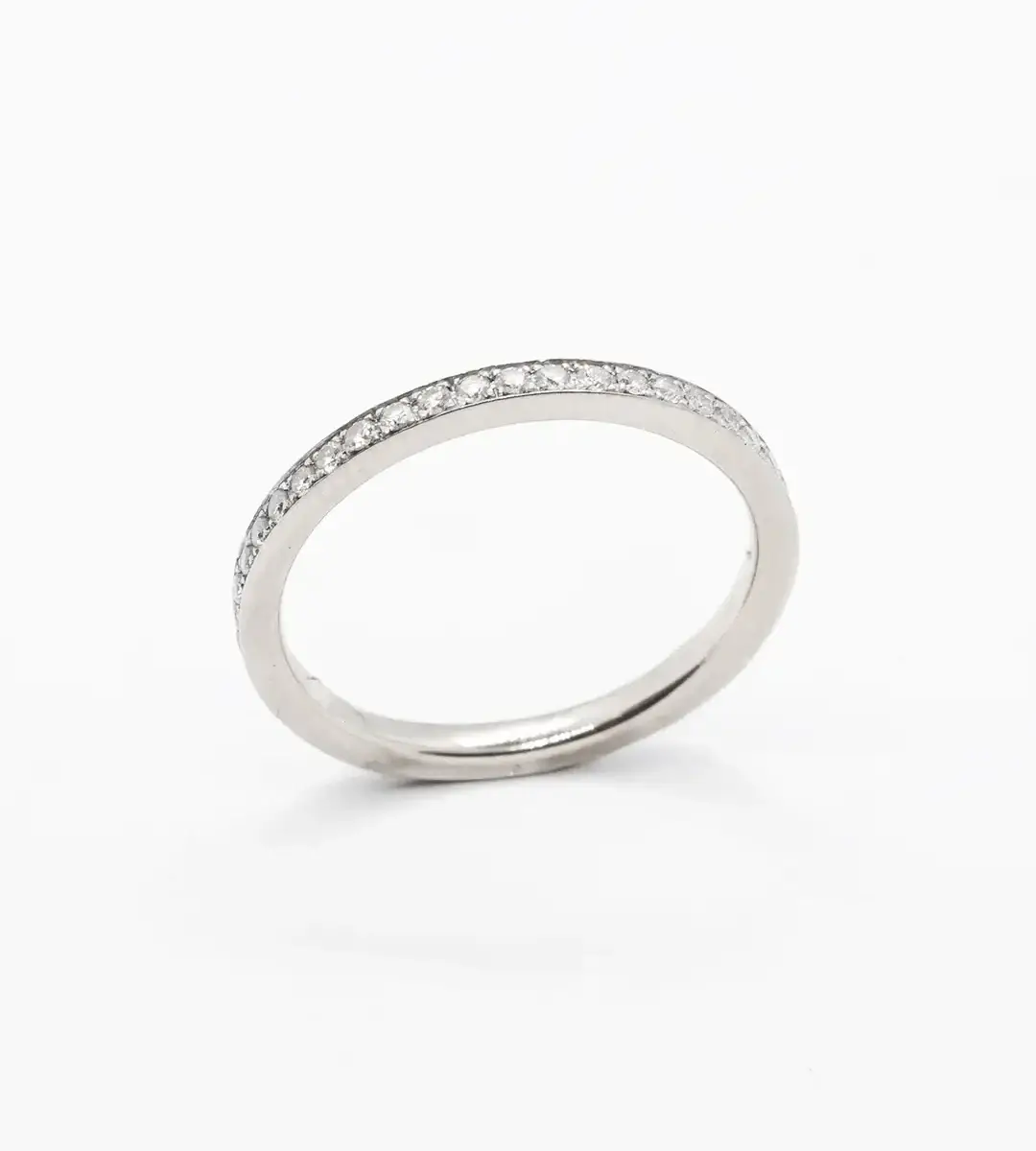 Alliance de diamants en tour complet