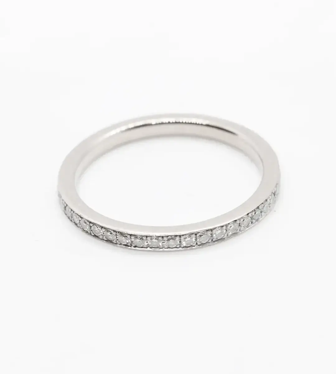 Alliance de diamants en tour complet