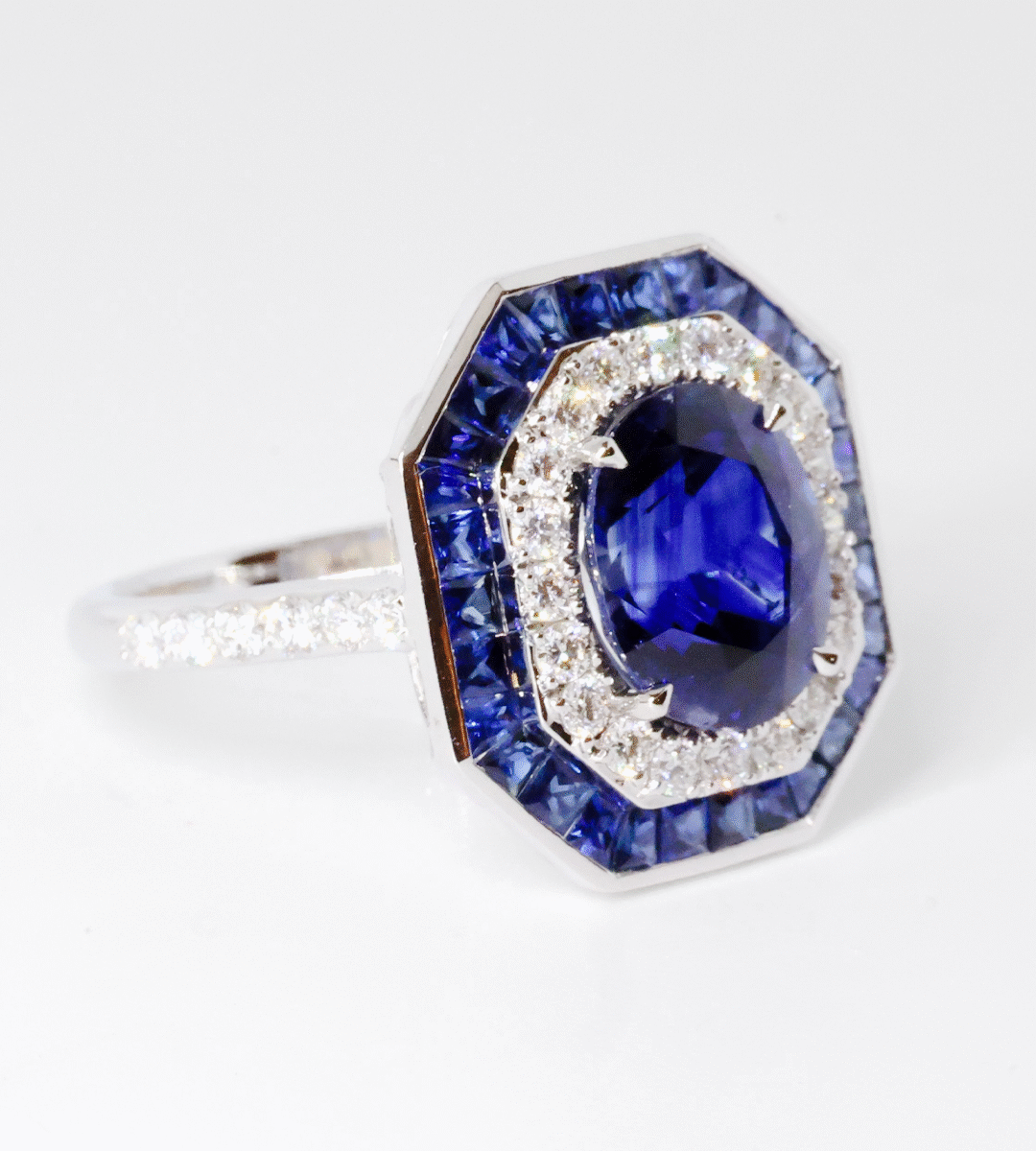 Bague saphir