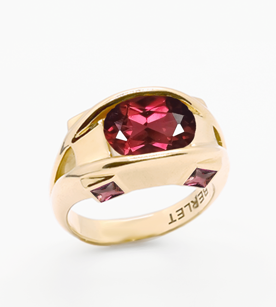 Entremaillage rhodolite