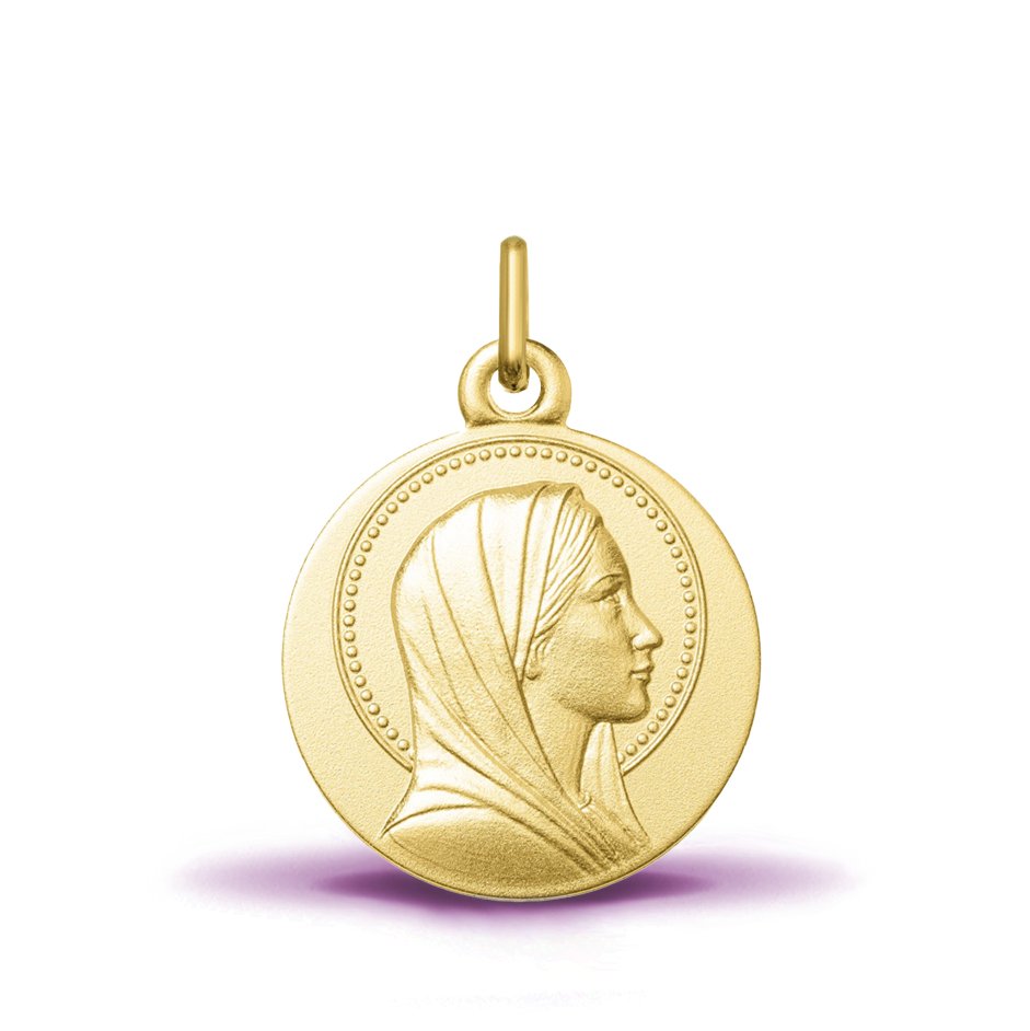 Médaille Vierge de profil voilée auréolée (Copie)